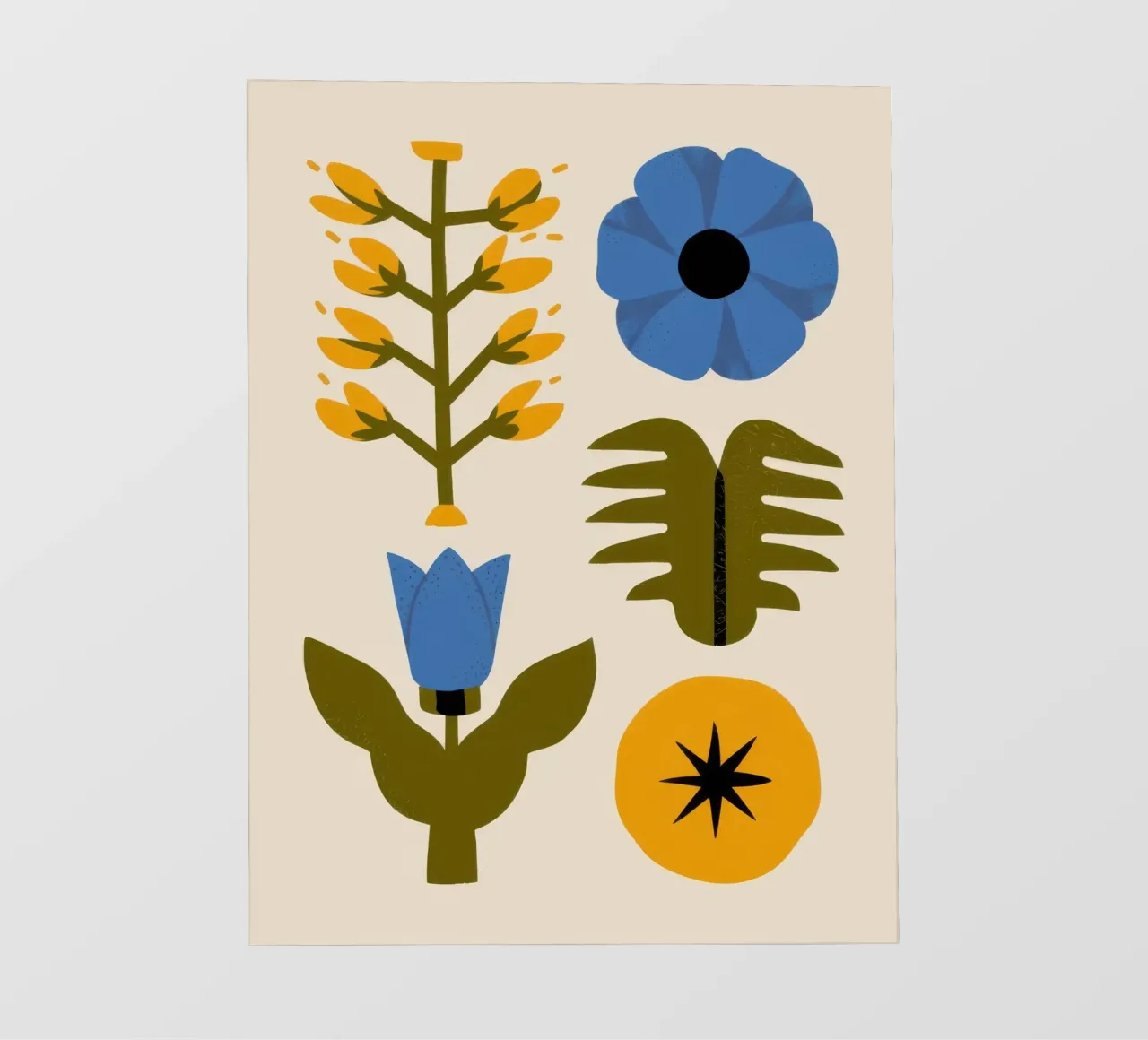 Botanica popolare semplice telo in pvc da Frosh Pallete