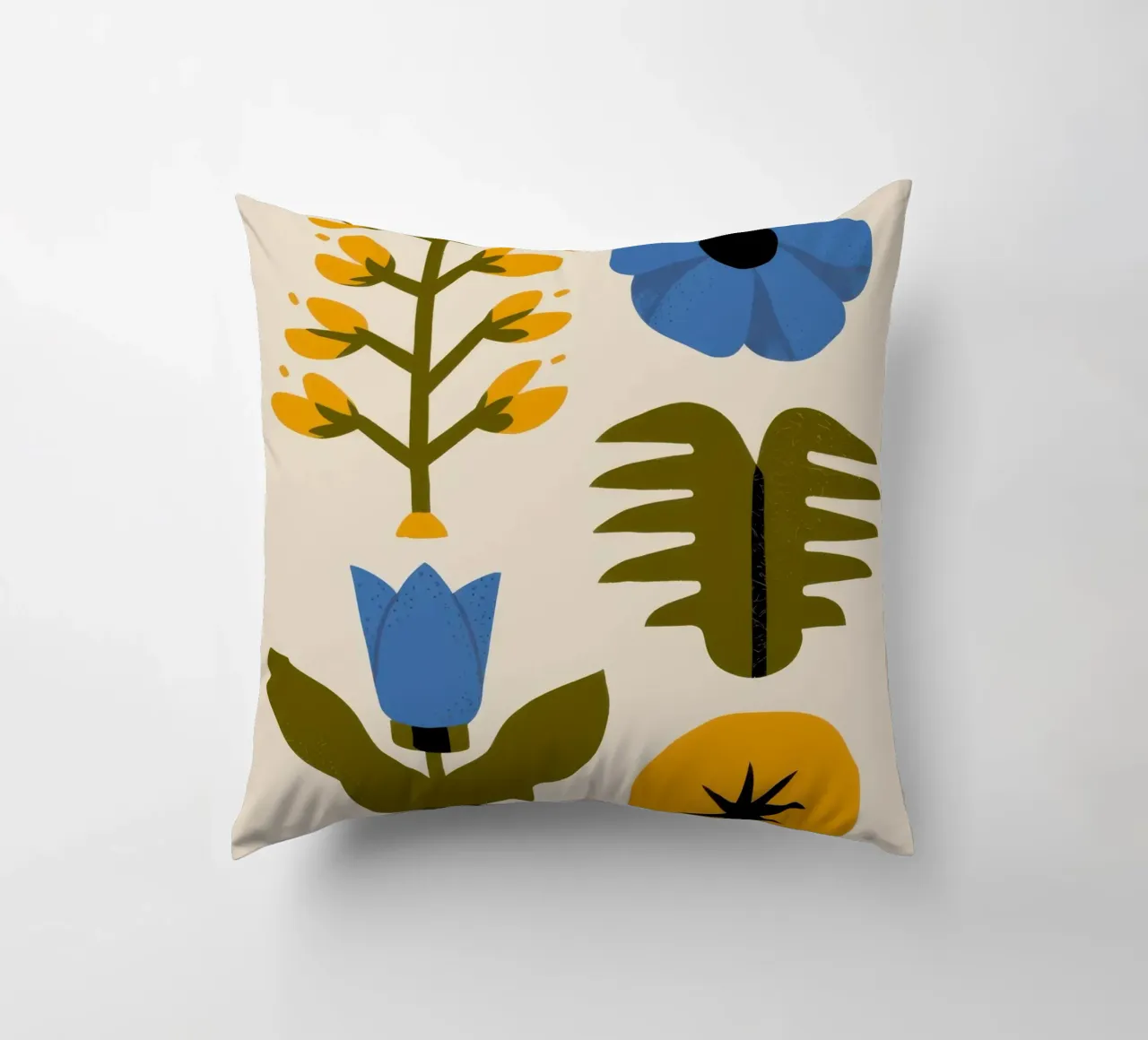 Botanica popolare semplice cuscino da Frosh Pallete
