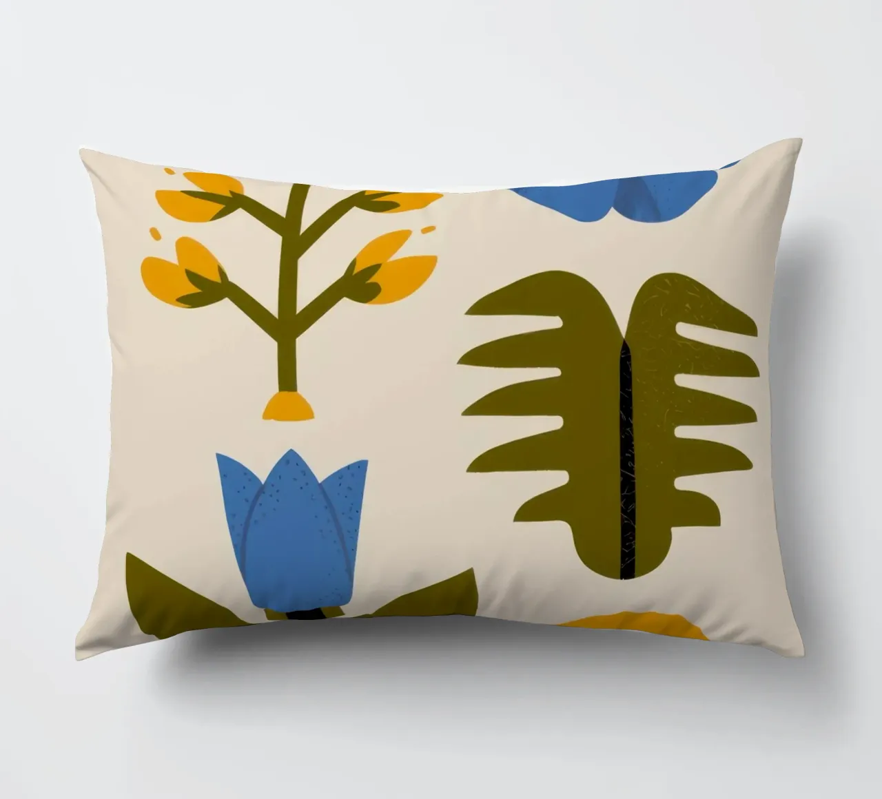 Botanica popolare semplice cuscino da Frosh Pallete