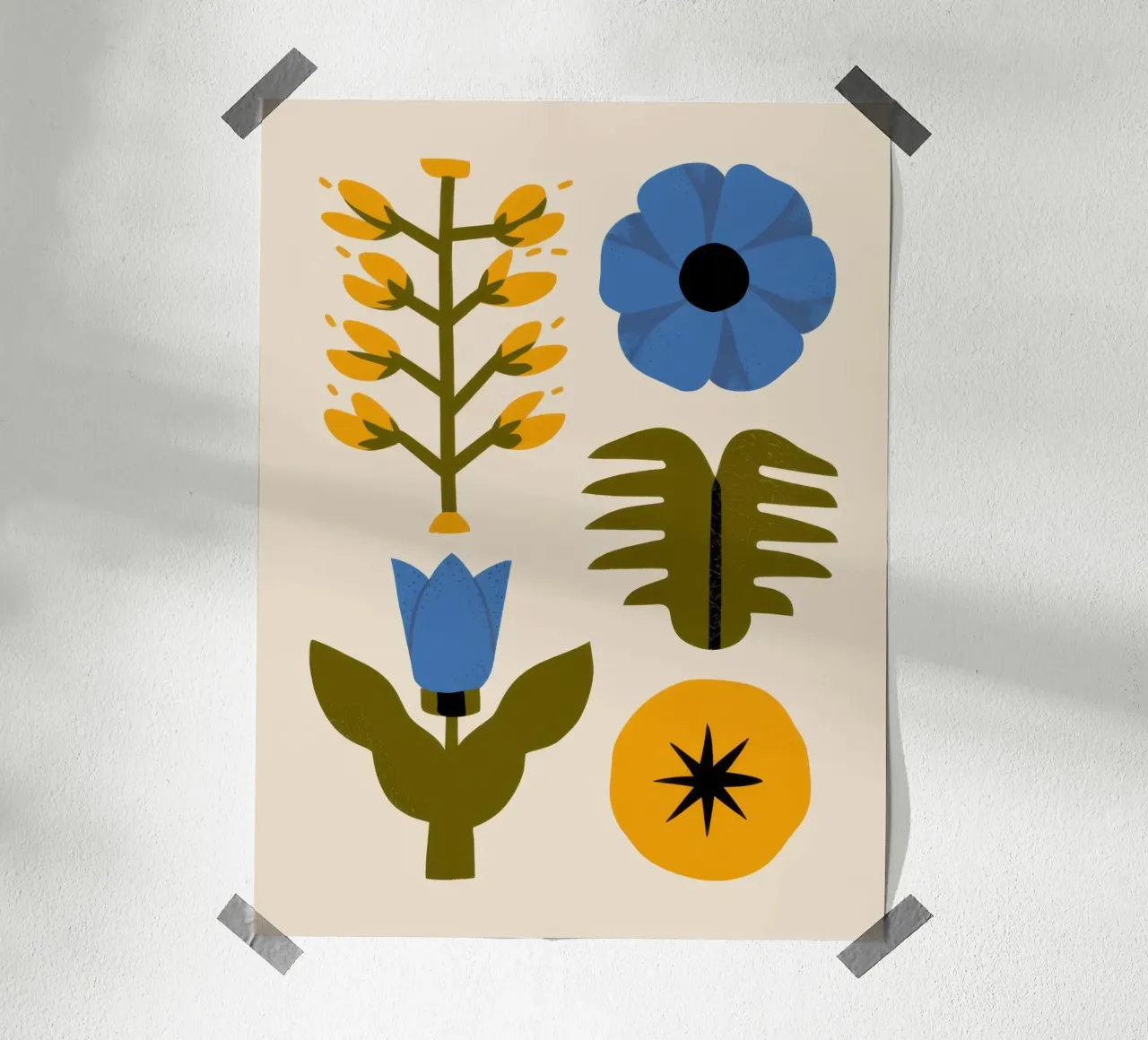 Einfache Volksbotanik Hahnemühle von Frosh Pallete