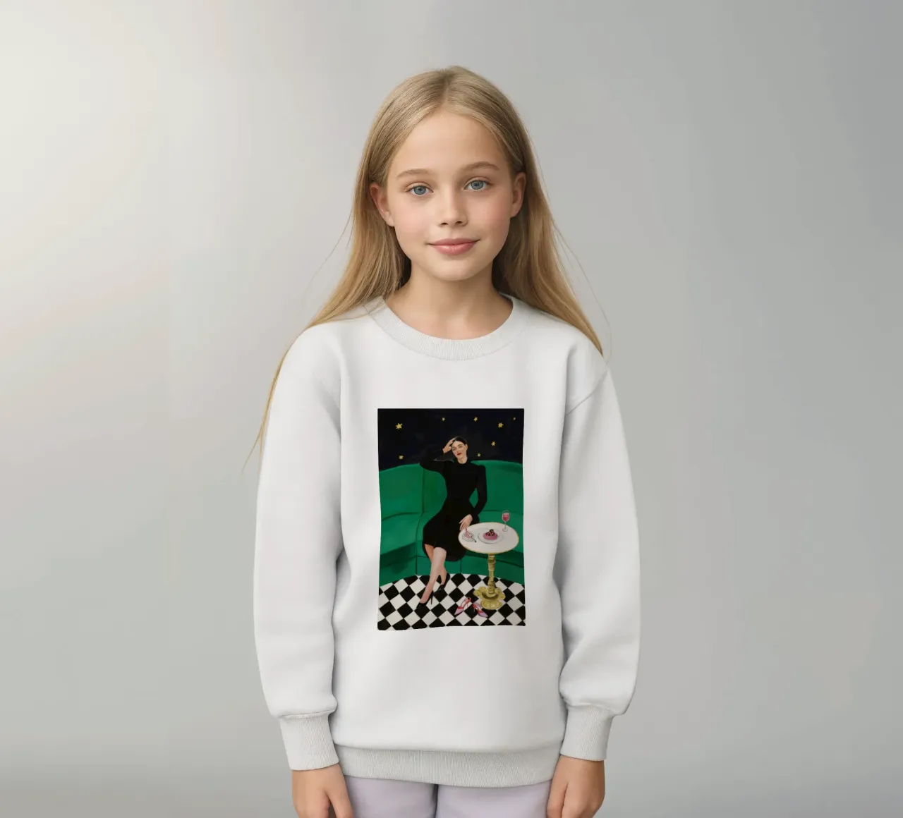 Sofá Celestial Reposo sudadera para niño de Line Fable