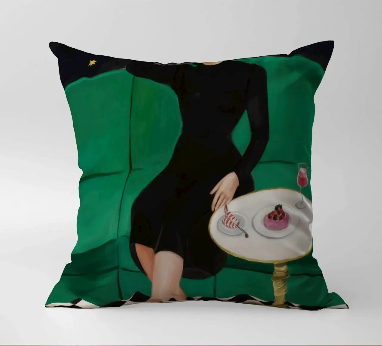 Celestial Sofa Repose decorative cushion by Line Fable