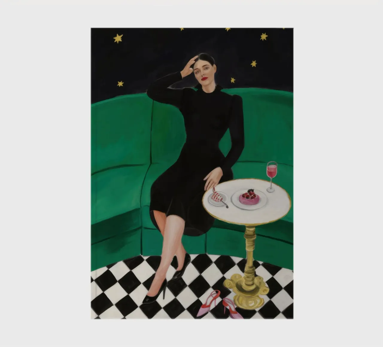 Celestial Sofa Repose notebook by Line Fable