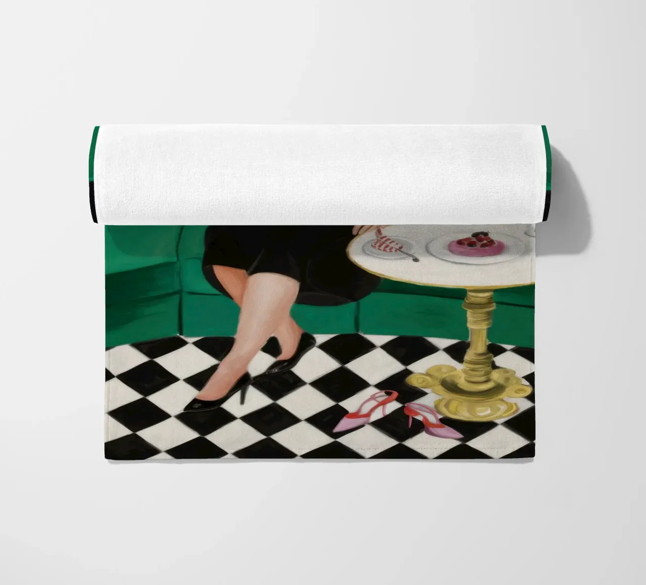 Hemelse sofa rusten strandhanddoek van Line Fable