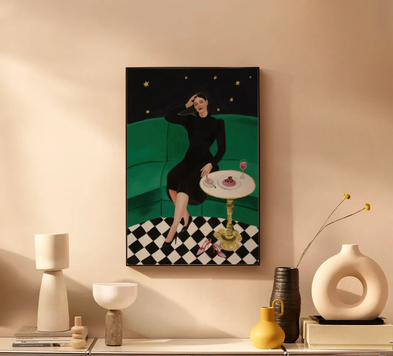 Divano Celeste Riposo plexiglass da Line Fable