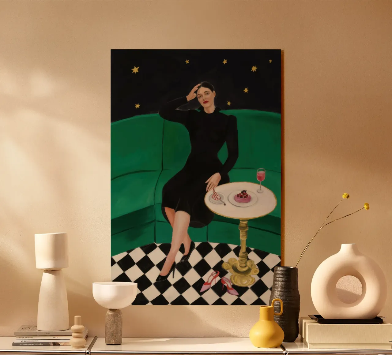 Divano Celeste Riposo plexiglass da Line Fable