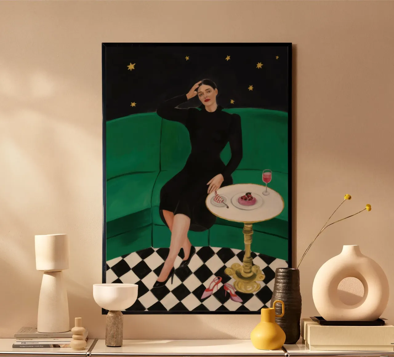 Hemelse sofa rusten hahnemühle van Line Fable