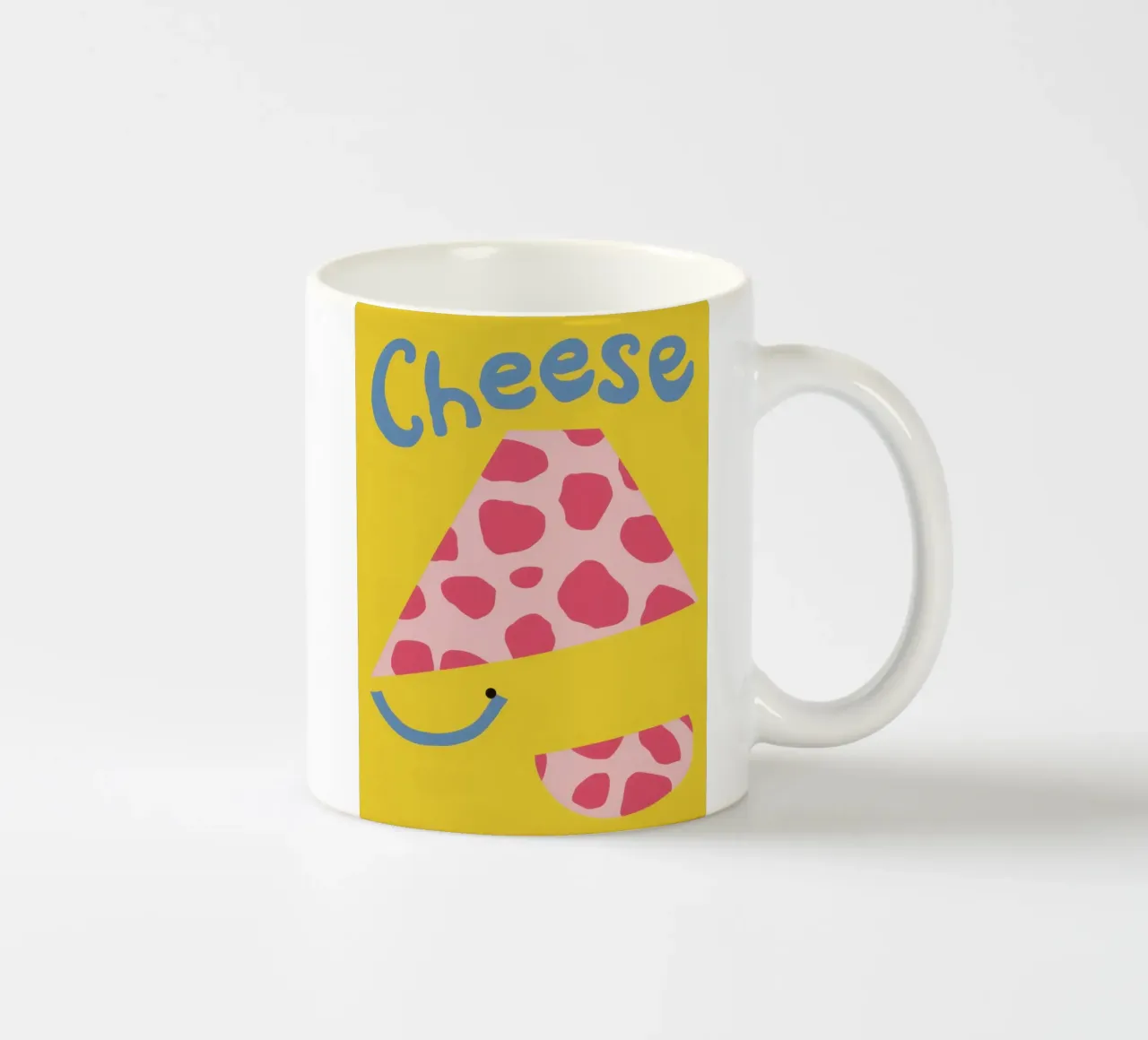Una fetta di formaggio tazza in ceramica da Thistle Bloom