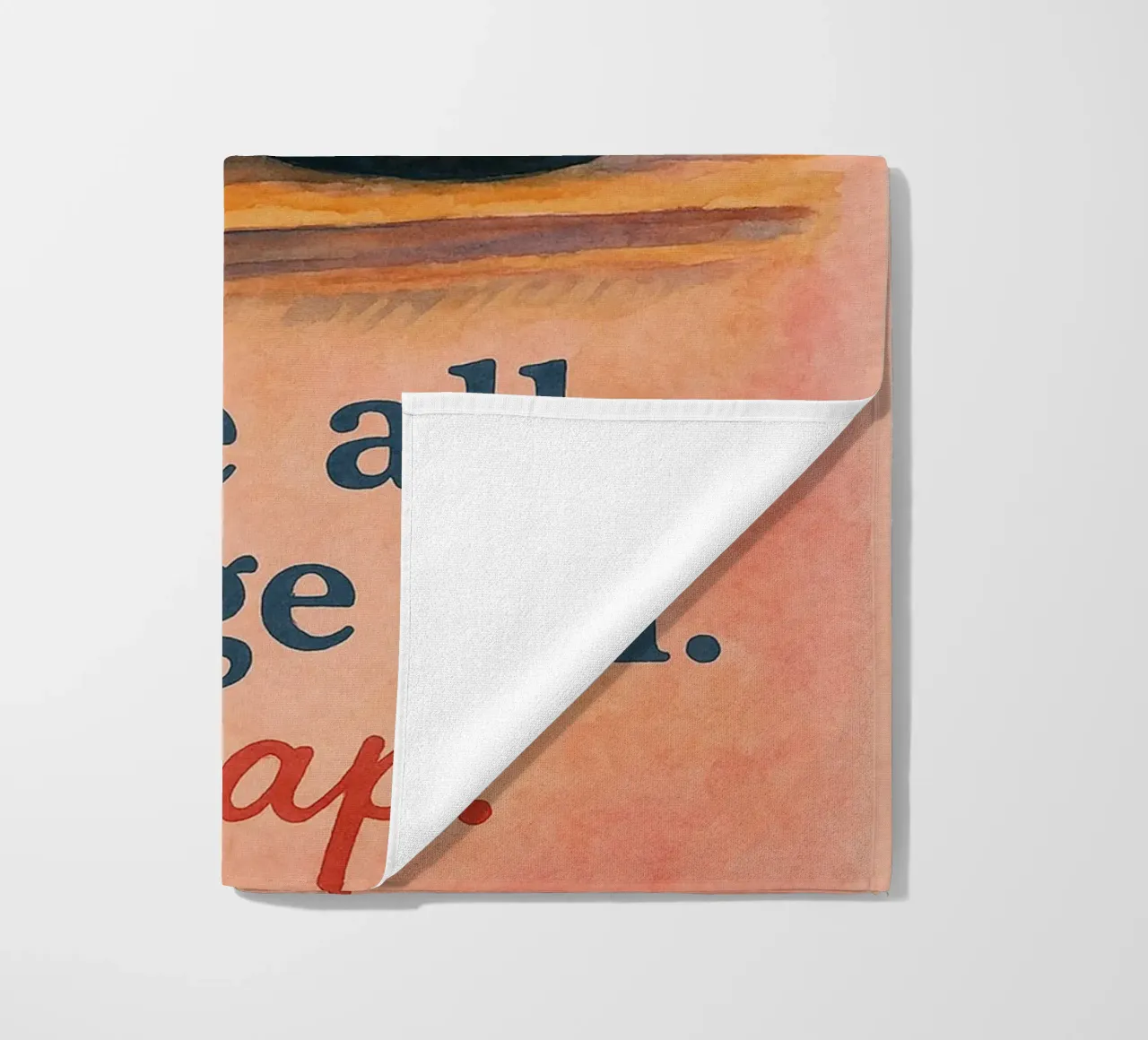 Vedo tutto, giudico tutto, sonnecchio disegnando gatti telo mare da Botania