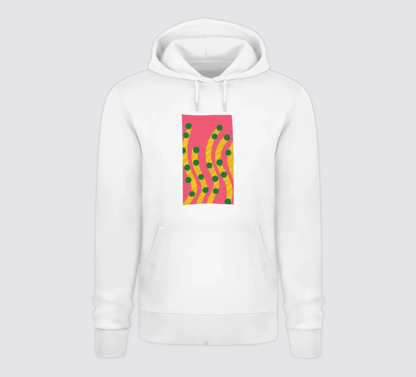 Green Dot Pattern hoodie by Obs Canvas