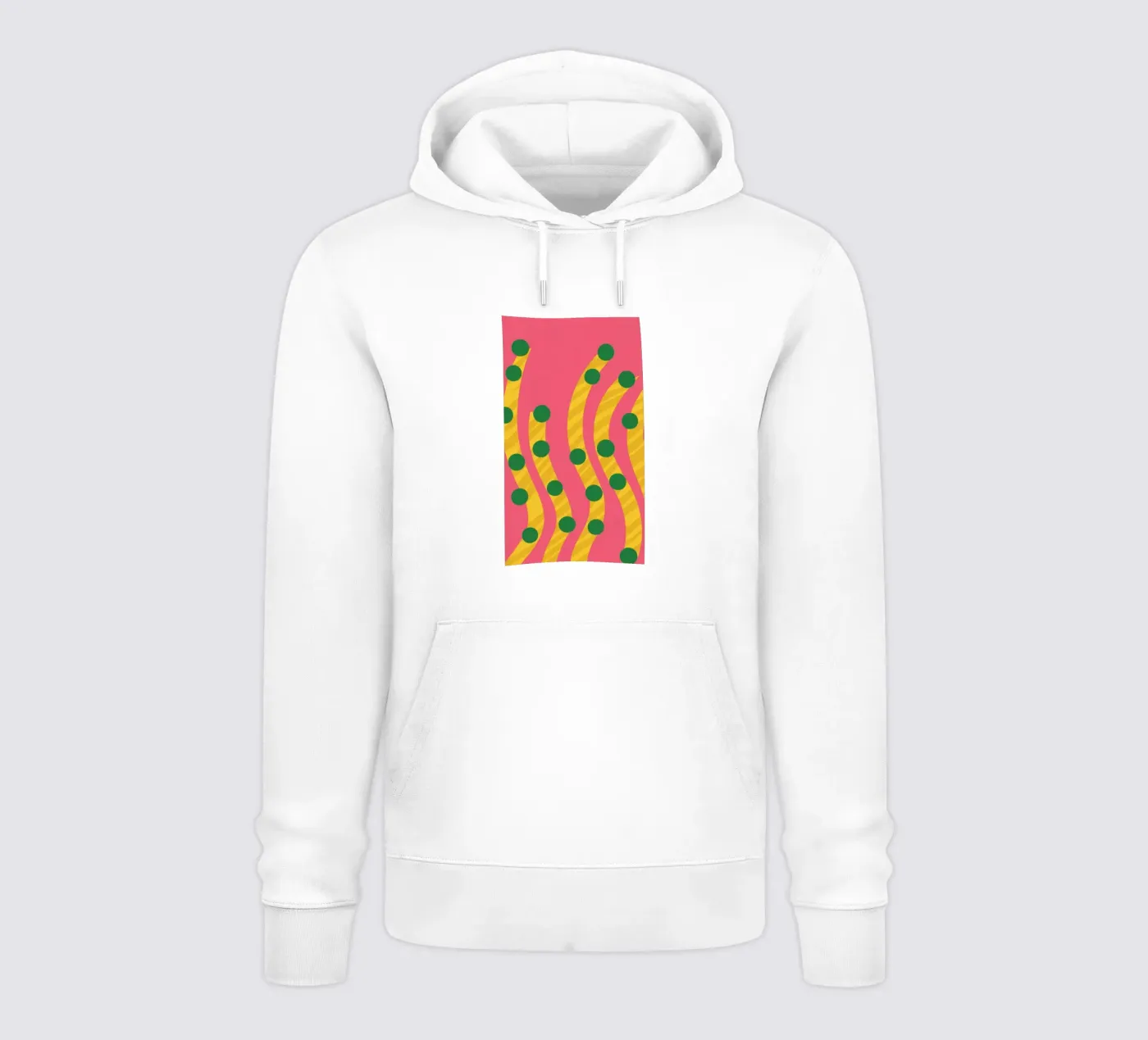 Green Dot Pattern hoodie by Obs Canvas