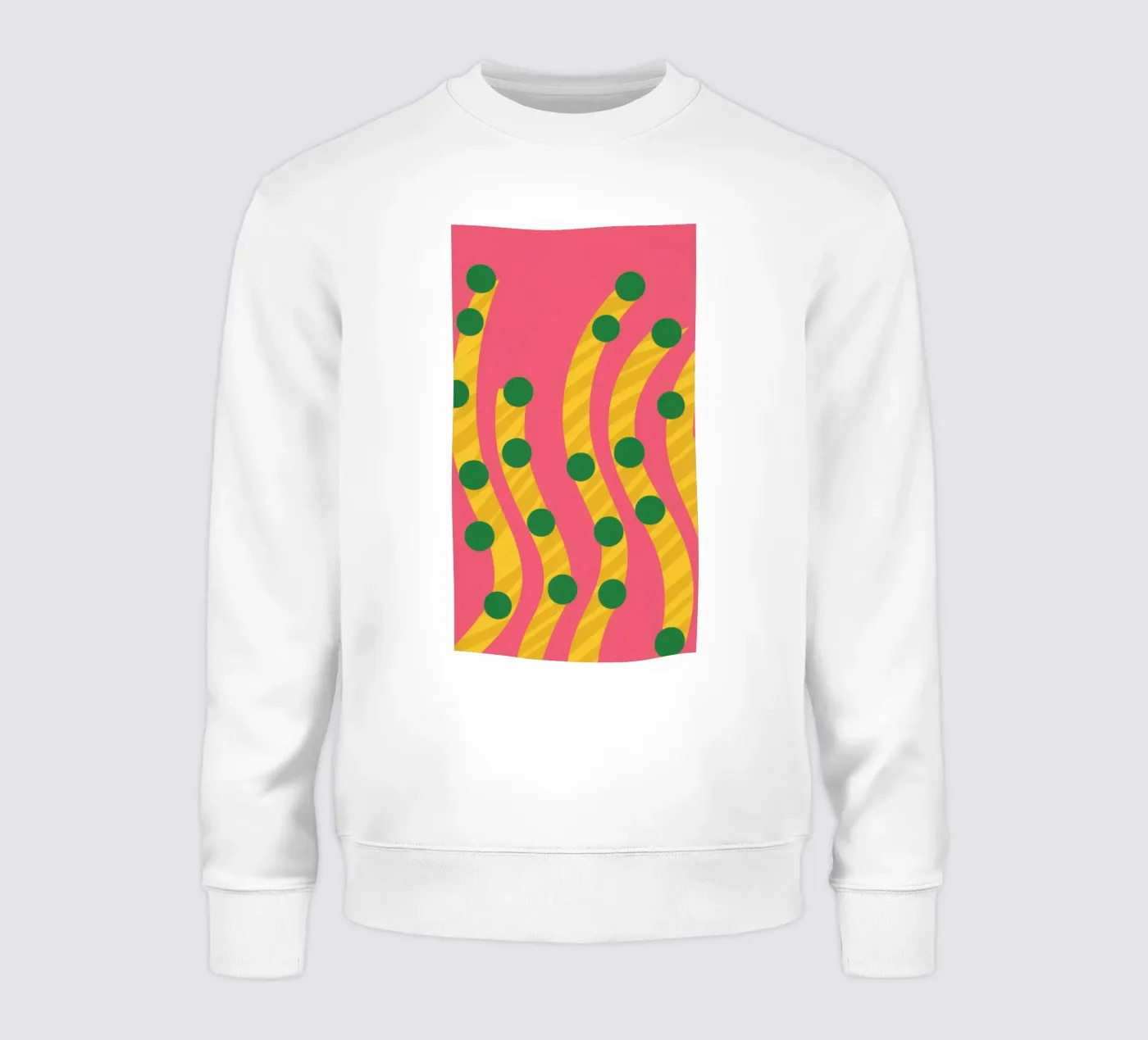 Green Dot Pattern felpa da Obs Canvas