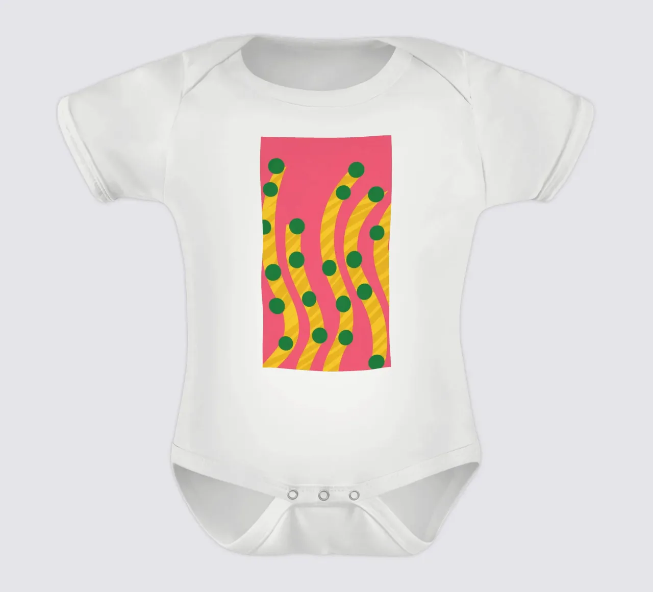 Motif du point vert body bébé de Obs Canvas