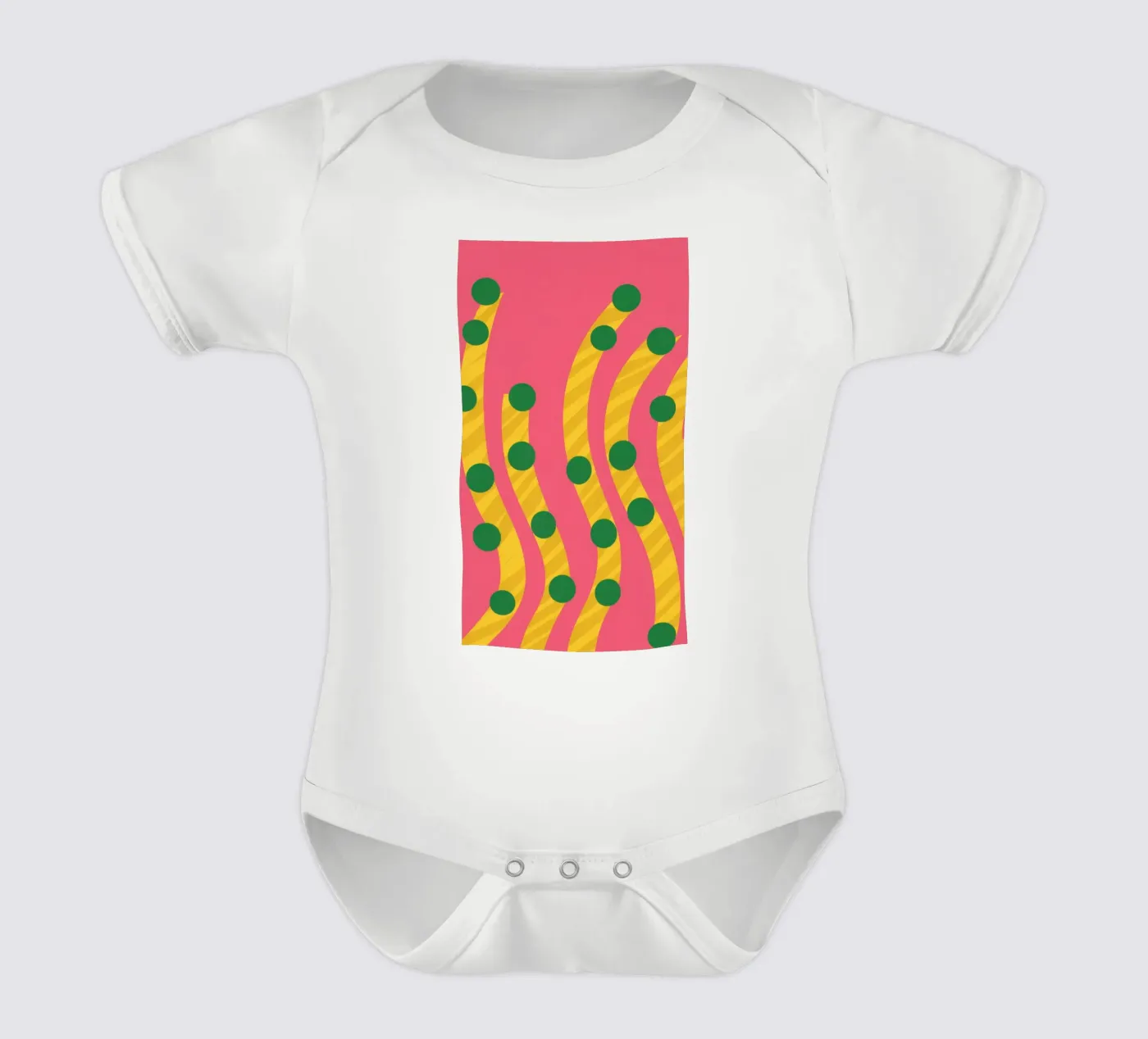 Motif du point vert body bébé de Obs Canvas