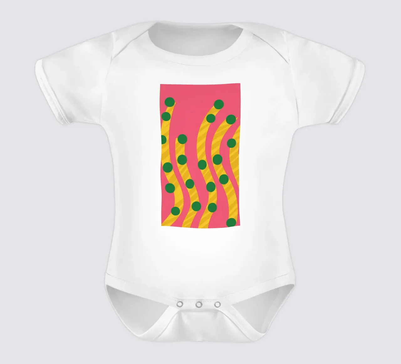 Motif du point vert body bébé de Obs Canvas