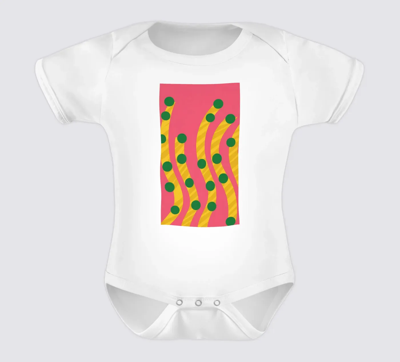 Motif du point vert body bébé de Obs Canvas