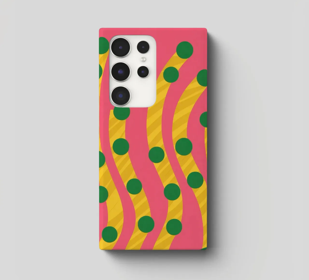 Green Dot Pattern cover samsung da Obs Canvas