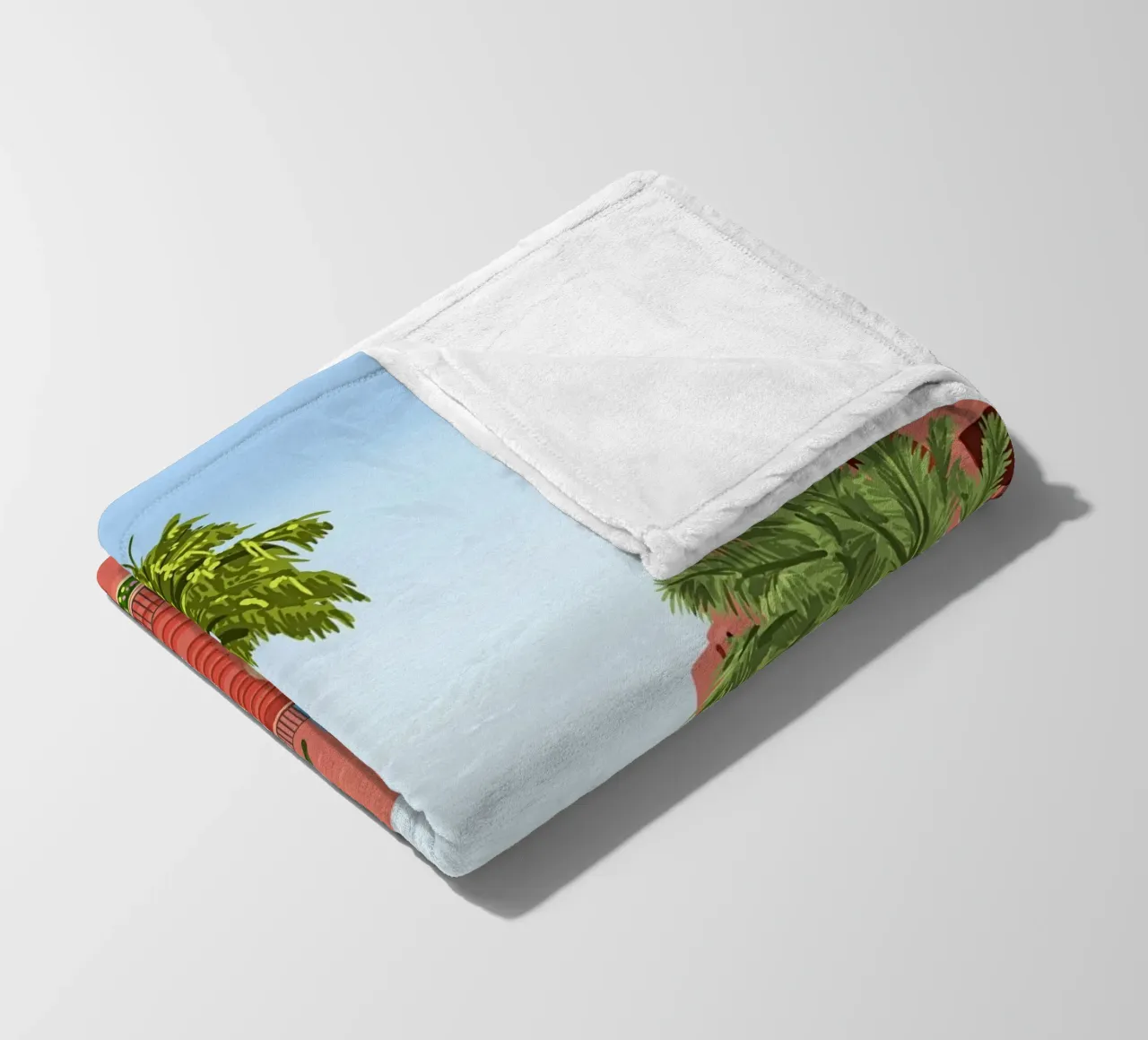 So much of who we are is where we've been | Architecture fleece blanket by 83oranges