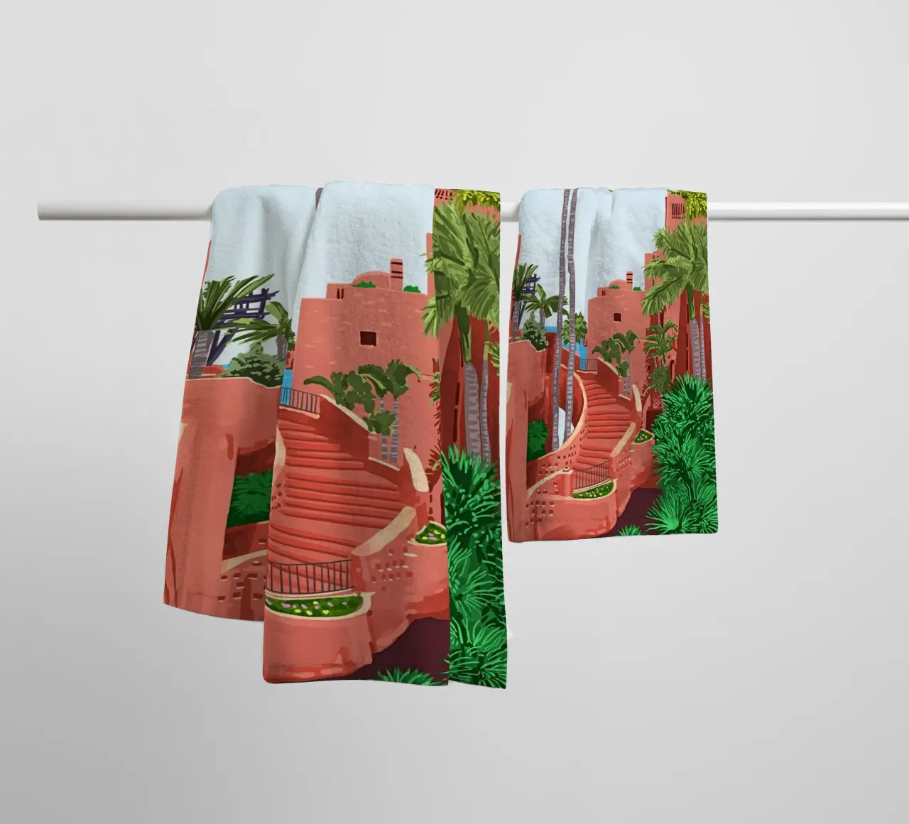 So much of who we are is where we've been | Architecture towel by 83oranges