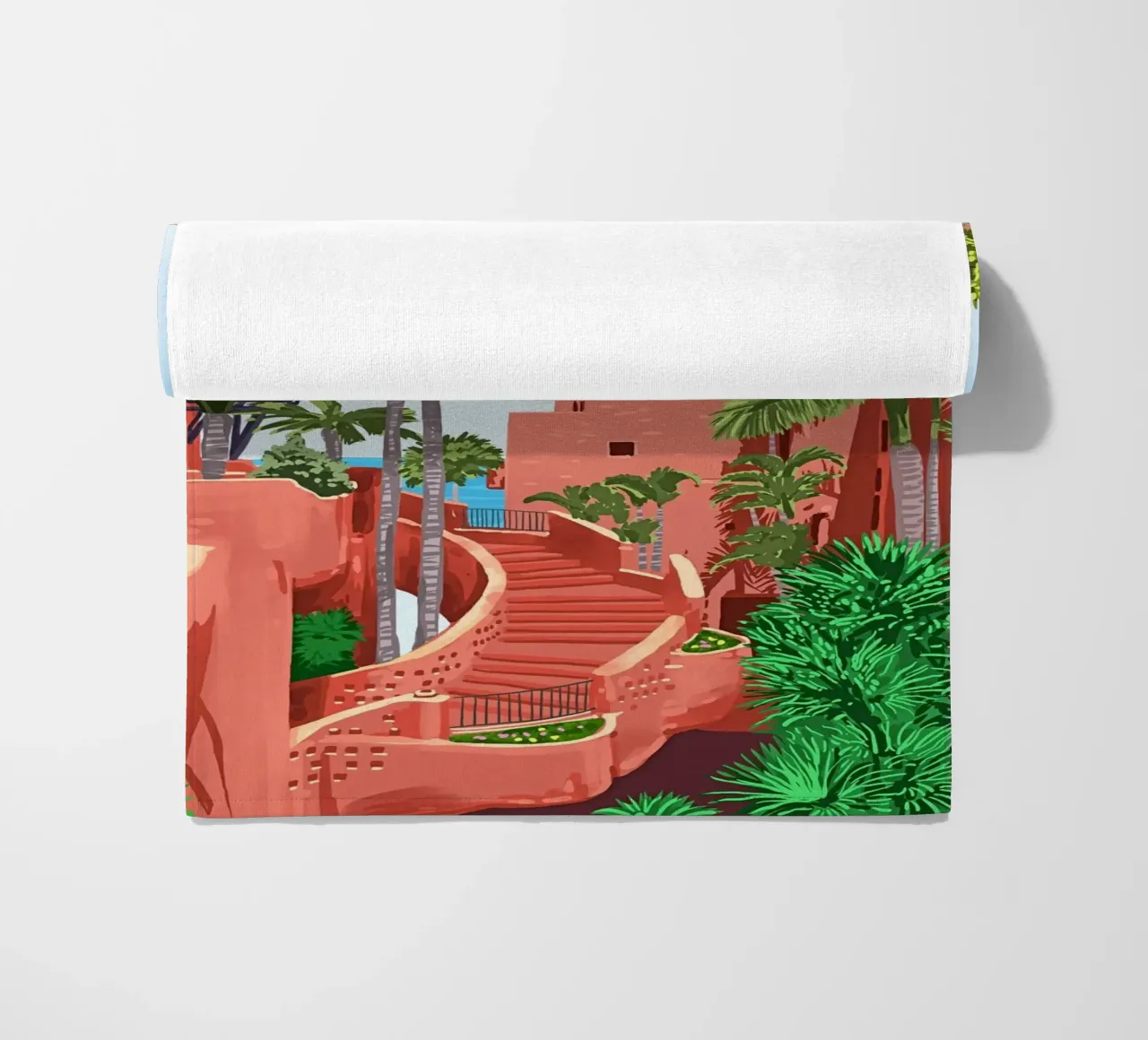 So much of who we are is where we've been | Architecture beach towel by 83oranges