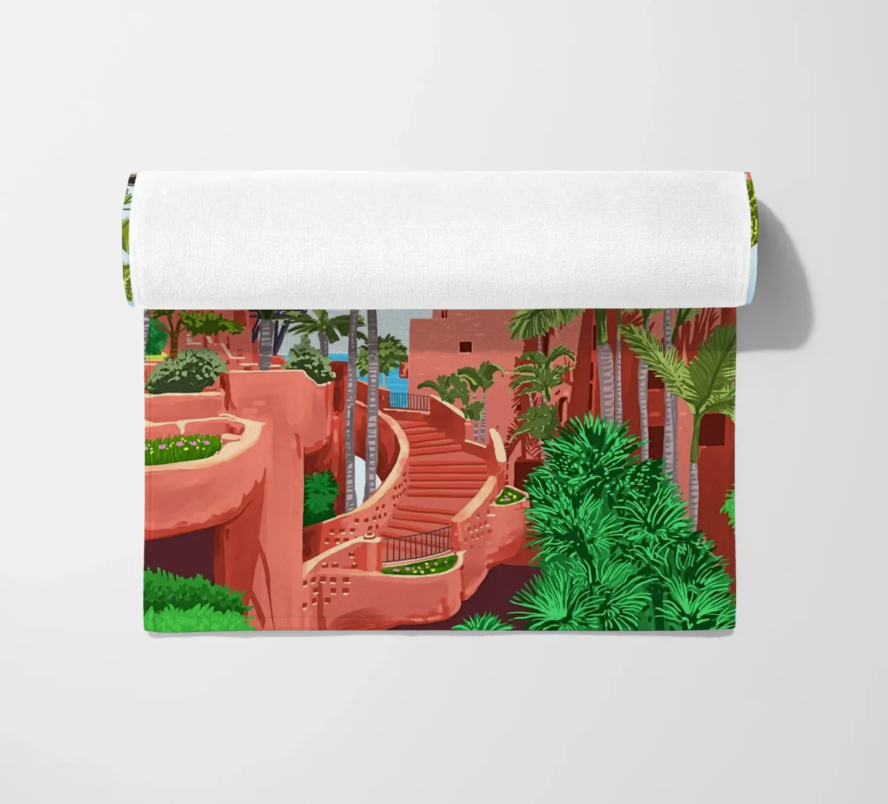 So much of who we are is where we've been | Architecture beach towel by 83oranges