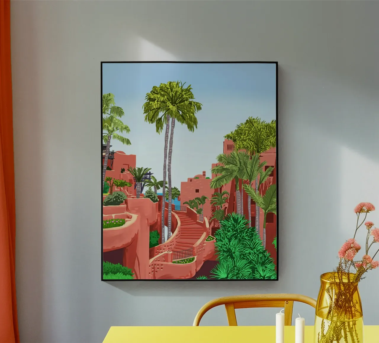 Nous sommes en grande partie ce que nous sommes parce que nous avons été Architecture plexiglas de 83oranges