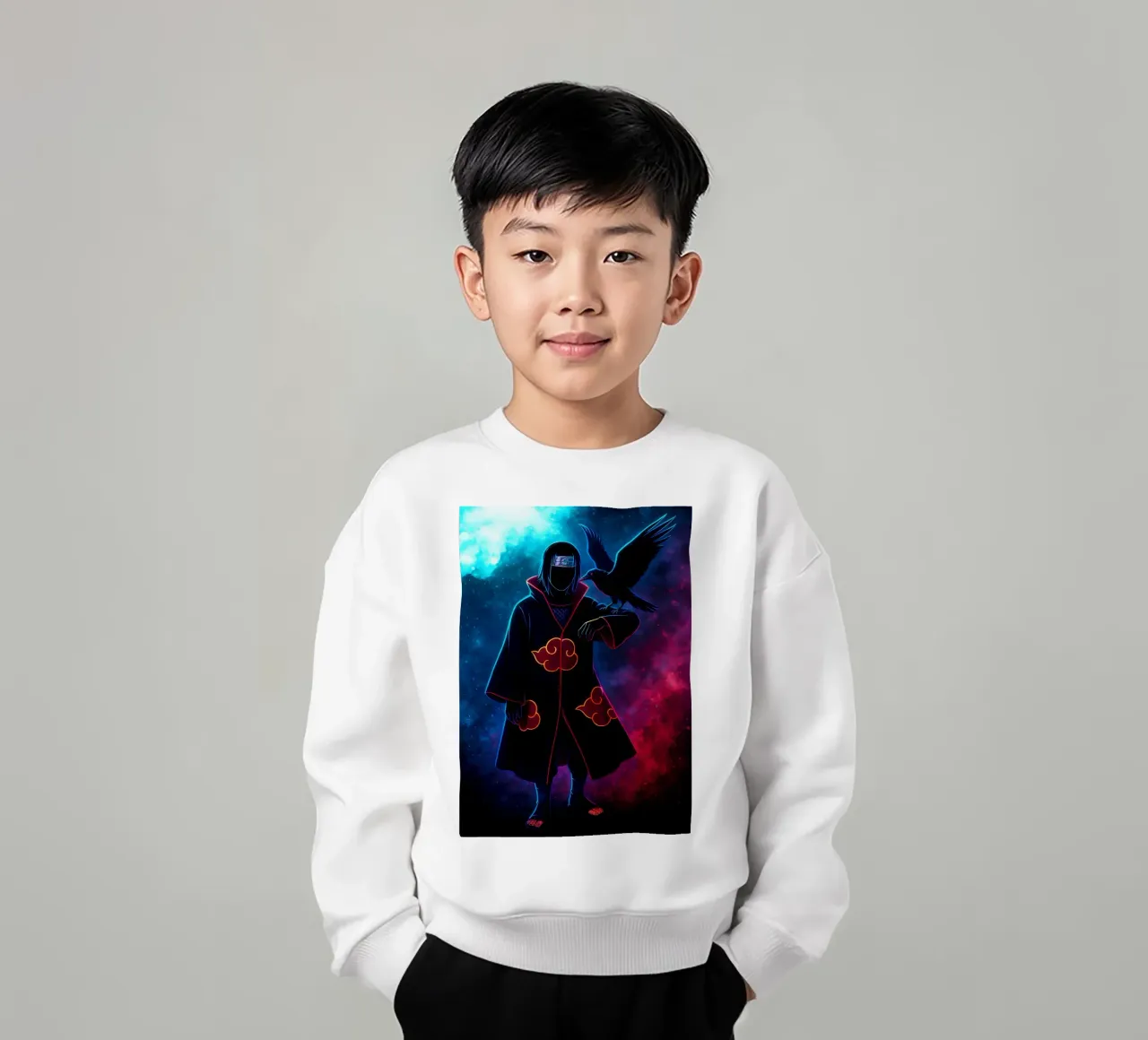 Soul Of Itachi Uchiha felpa bambino da DGSoulheroes