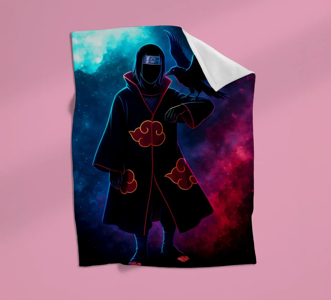 Soul Of Itachi Uchiha coperta in pile da DGSoulheroes