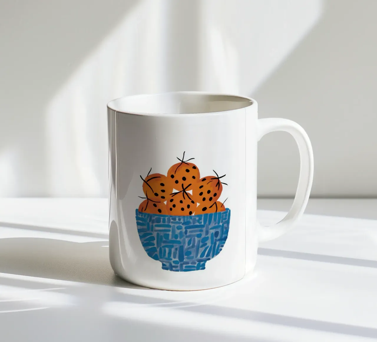 Ciotola di sole tazza in ceramica da Thistle Bloom