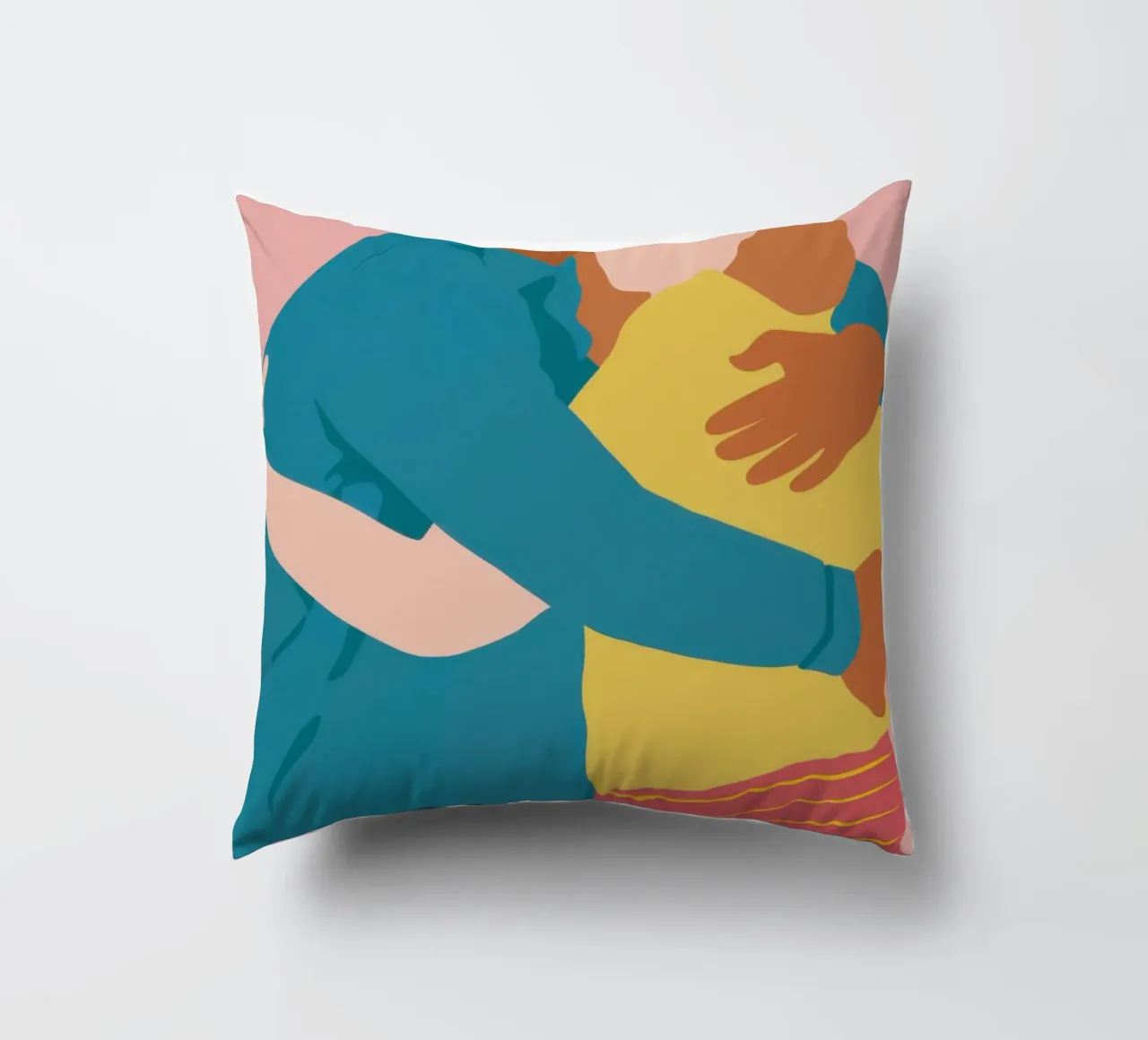 Abbraccio amorevole Calore cuscino da Obs Canvas