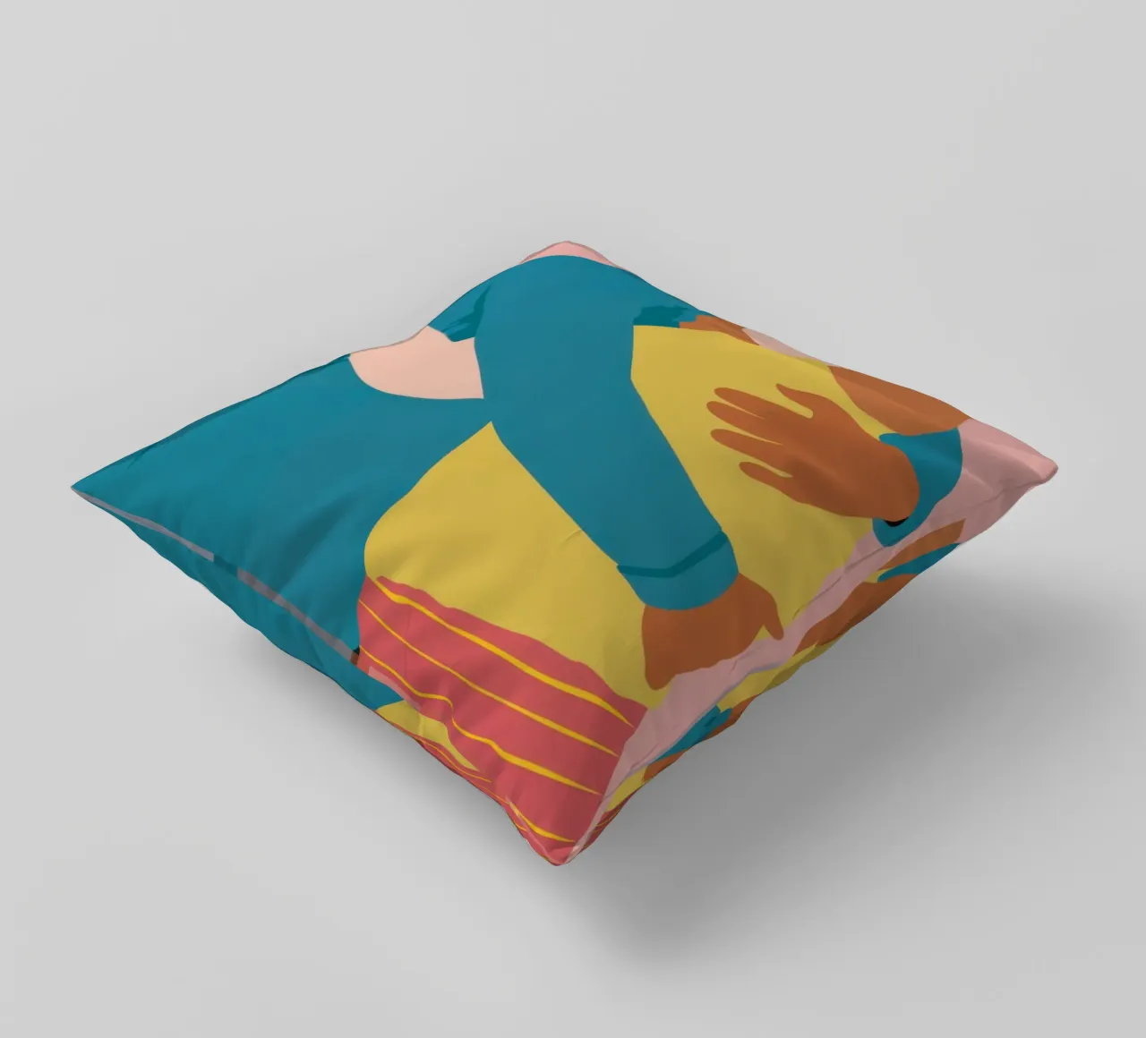 Abbraccio amorevole Calore cuscino da Obs Canvas