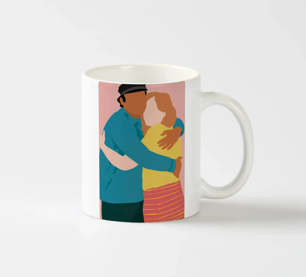 Abbraccio amorevole Calore tazza in ceramica da Obs Canvas