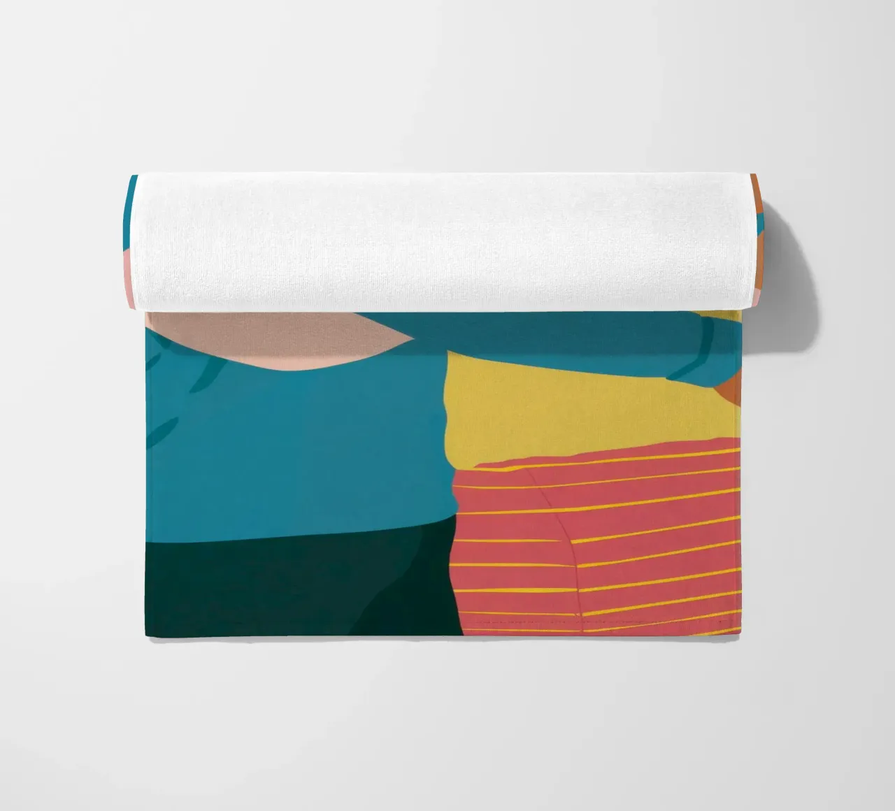 Abbraccio amorevole Calore telo mare da Obs Canvas