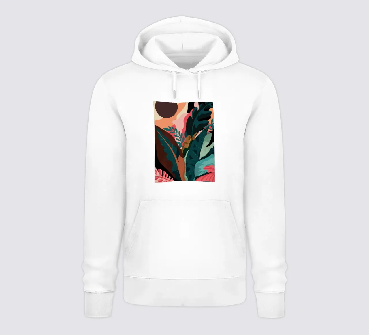 Ombre botaniche lunatiche felpa con cappuccio da Frosh Pallete