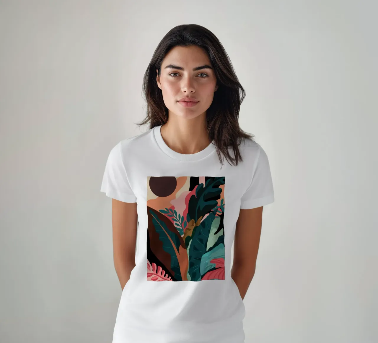 Sfeervolle botanische schaduwen t-shirt van Frosh Pallete