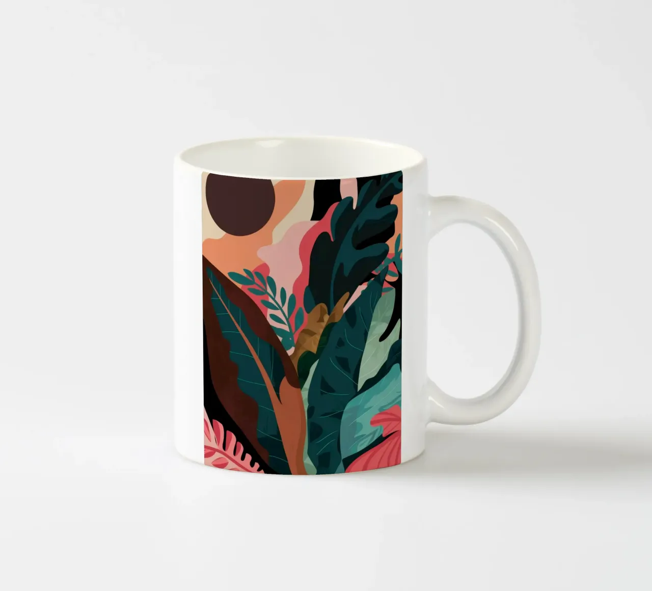 Ombre botaniche lunatiche tazza in ceramica da Frosh Pallete