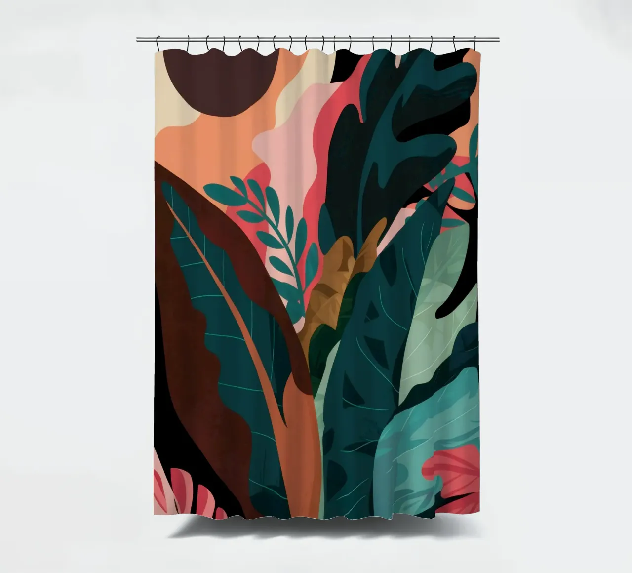 Sfeervolle botanische schaduwen douchegordijn van Frosh Pallete