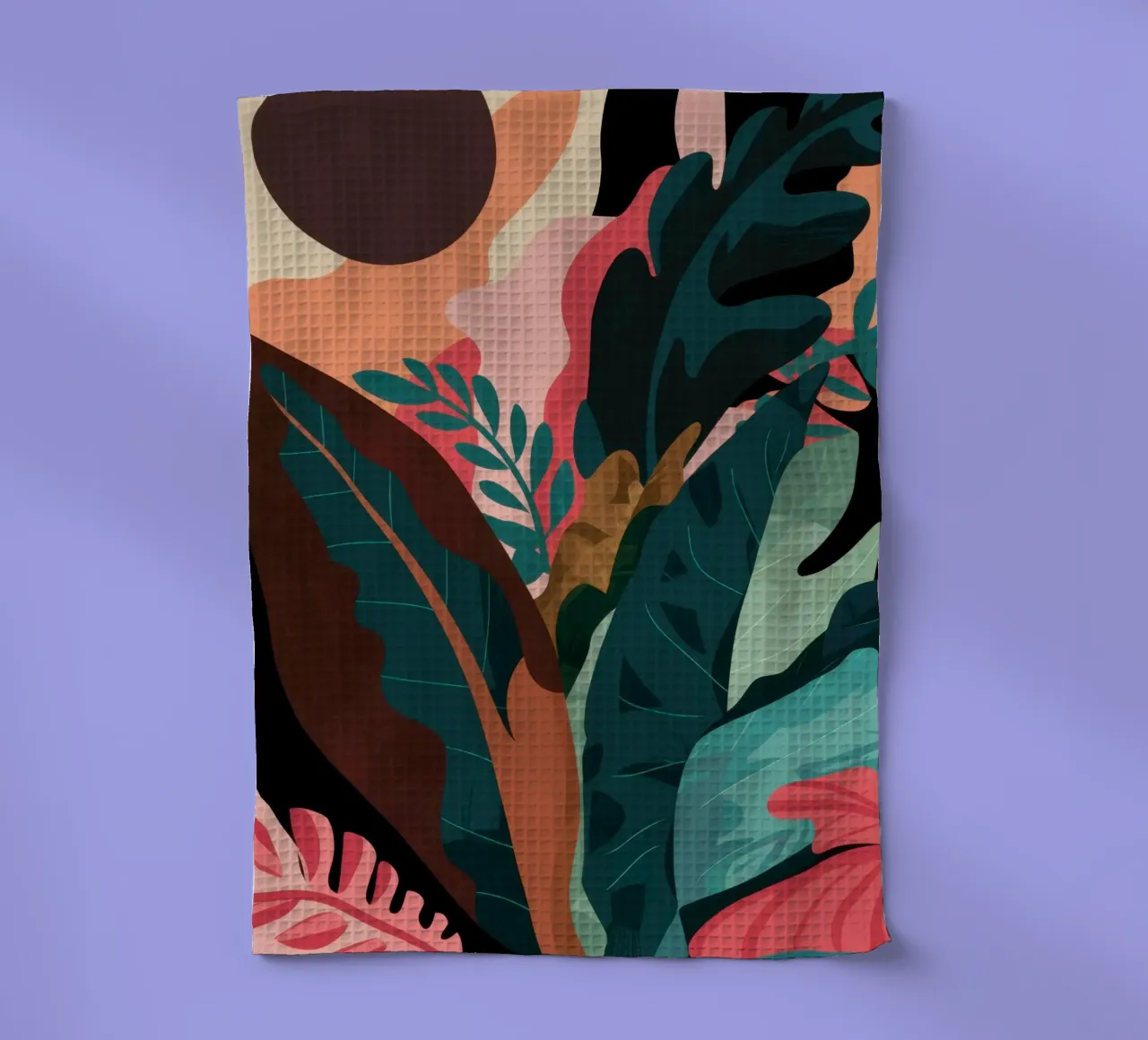 Sfeervolle botanische schaduwen theedoek van Frosh Pallete