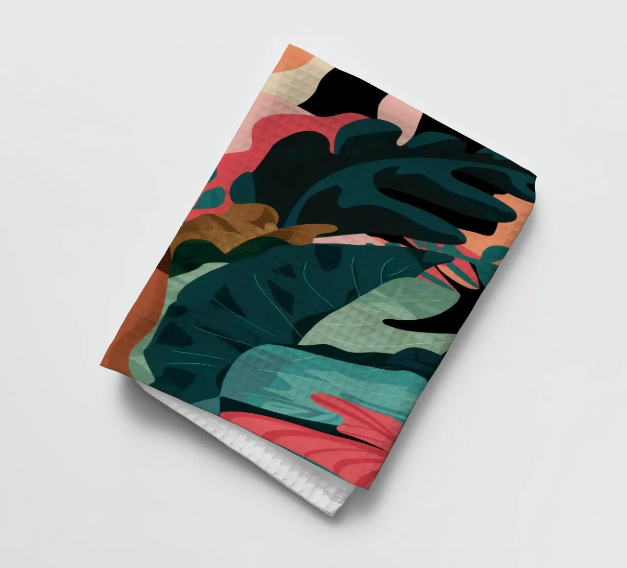 Sfeervolle botanische schaduwen theedoek van Frosh Pallete