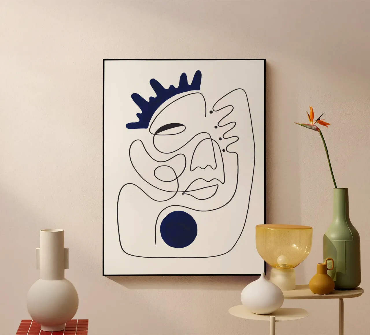 El Rey plexiglass da Shatha Al Dafai