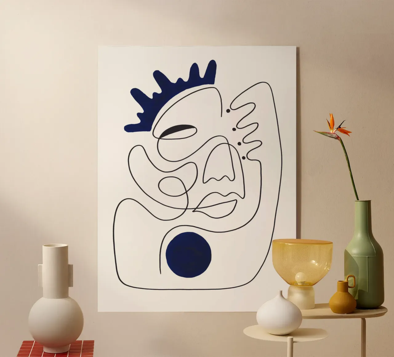 El Rey plexiglass da Shatha Al Dafai