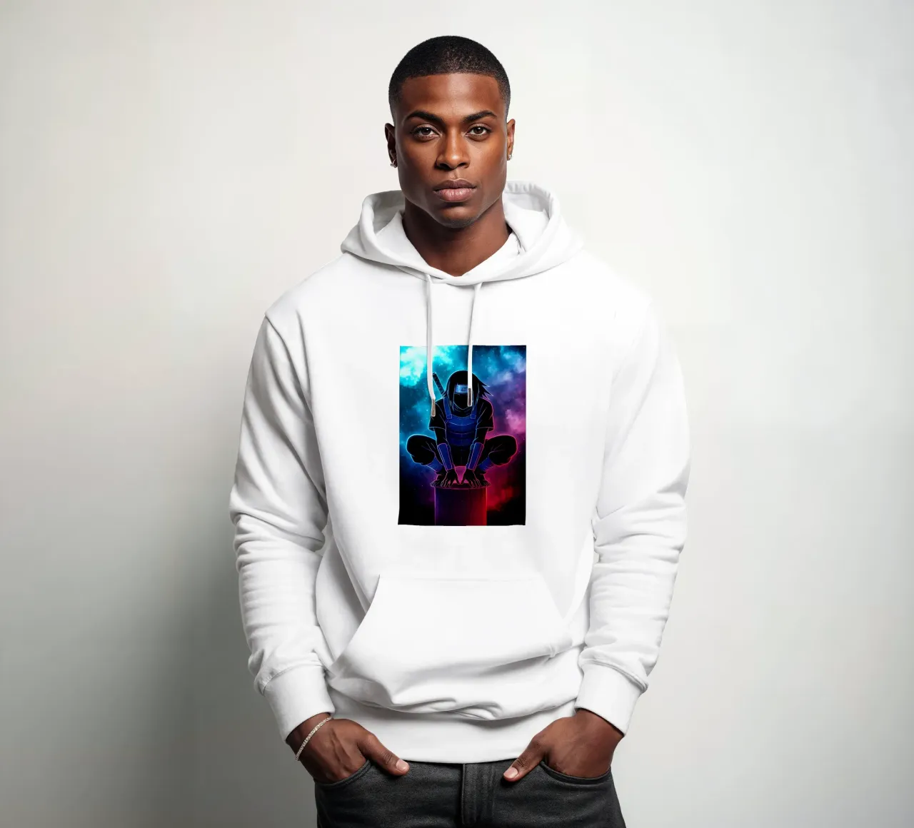 Soul Of Itachi Uchiha felpa con cappuccio da DGSoulheroes