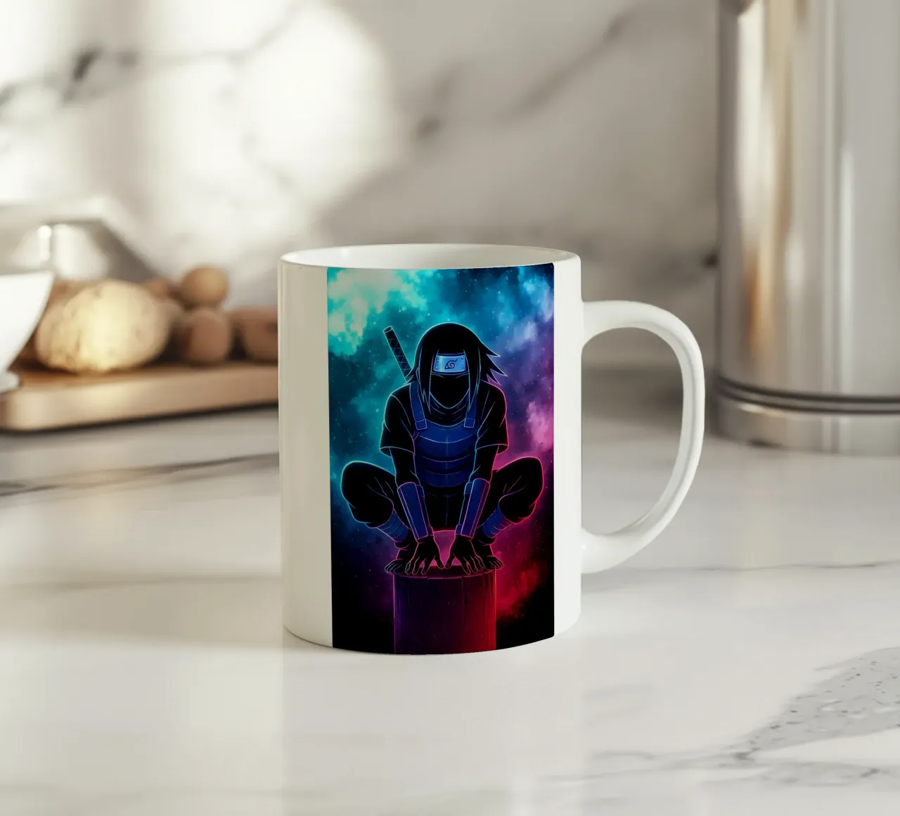 Soul Of Itachi Uchiha tazza in ceramica da DGSoulheroes