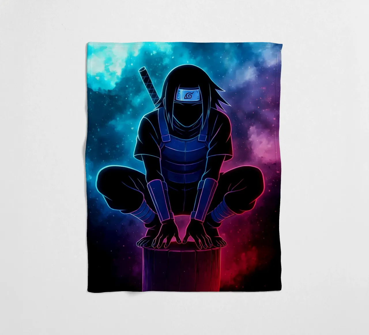 Soul Of Itachi Uchiha coperta in pile da DGSoulheroes