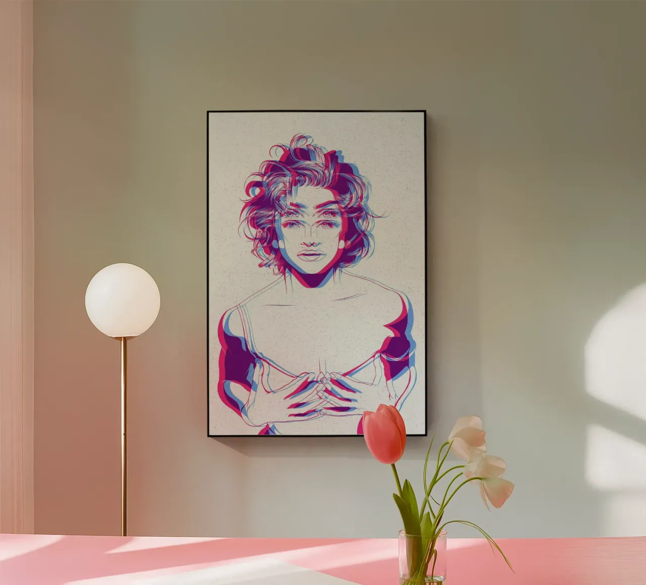 Maghdonna plexiglass da Cranio Dsgn