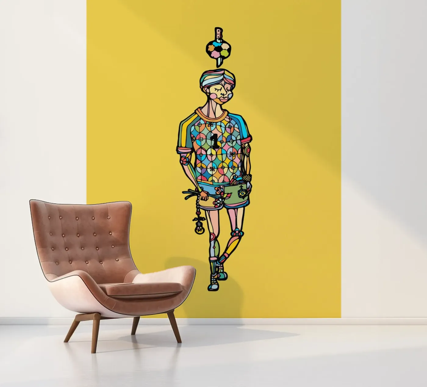 Maneu fotobehang van Ninhol