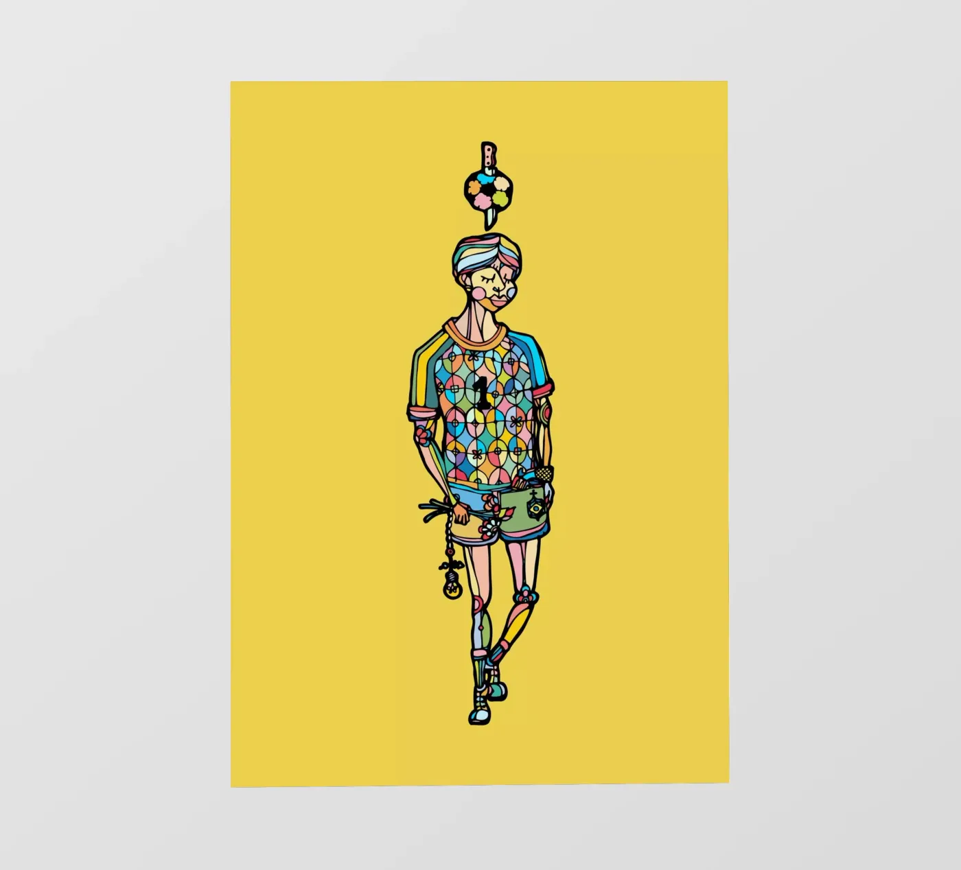Maneu fotobehang van Ninhol