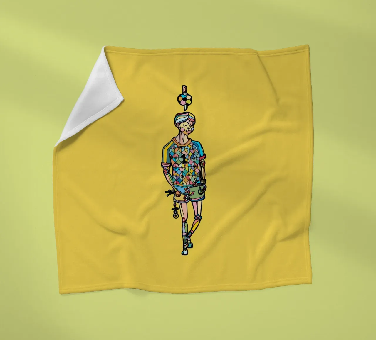 Maneu manta de franela de Ninhol