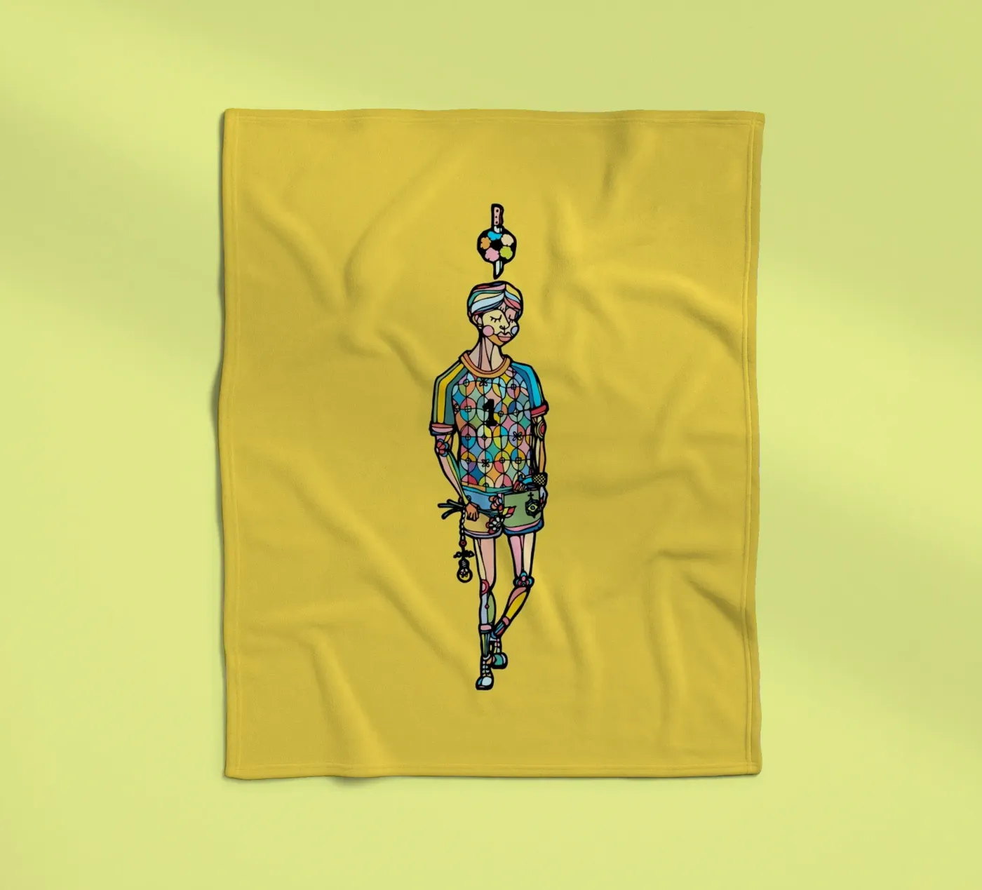 Maneu Fleecedecke von Ninhol