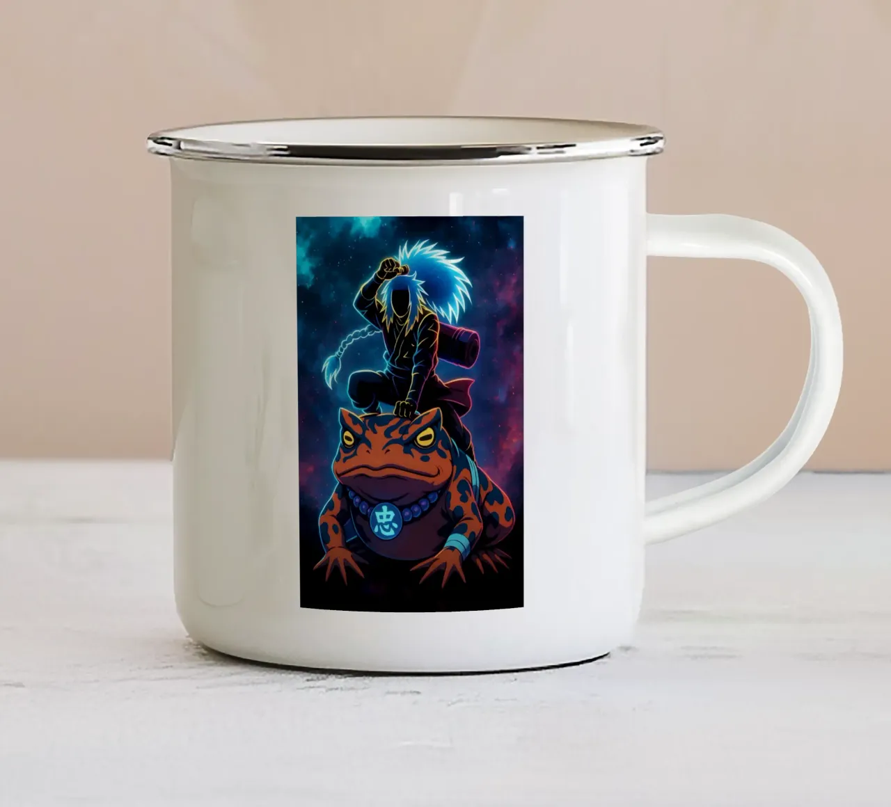 Soul Of Jiraiya tazza in smalto da DGSoulheroes